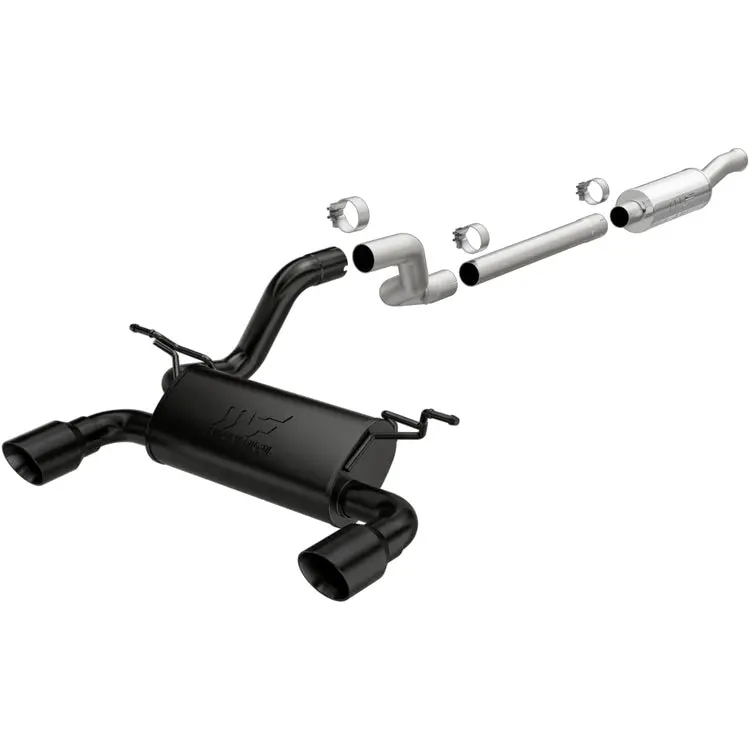 Magnaflow 2018-2025 Jeep Wrangler Street Series Cat-Back Performance Exhaust System 1