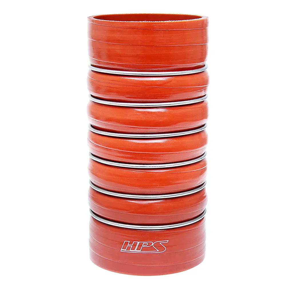 Hps 3" Id , 12" Long High Temp 4-Ply Aramid Reinforced Silicone Cac Coupler Hose Hot Side (76Mm Id X 315Mm Length) 1