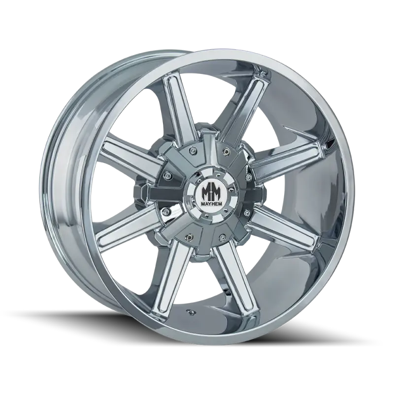 Mayhem Arsenal Chrome Wheel – 18X9", 6X135 Bolt Pattern, -12Mm Offset, 106Mm Hub Bore 1