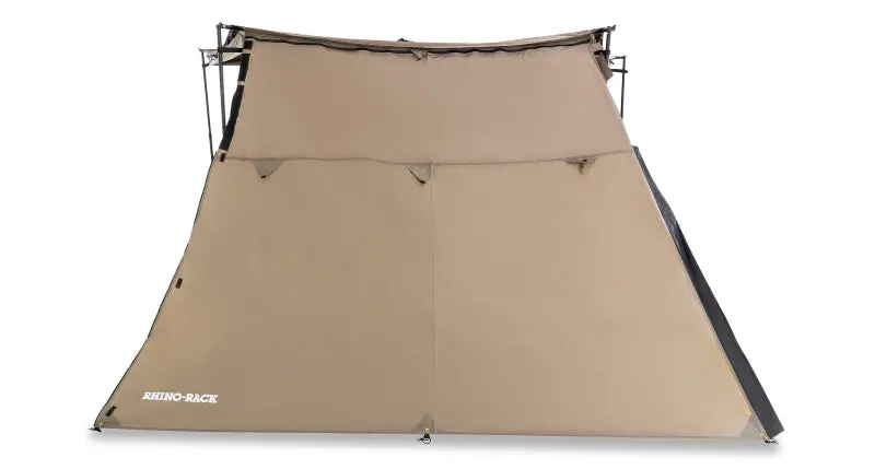 Rhino-Rack Batwing Compact Roof Rack Extension – Tapered Design With Zippered Storage 1