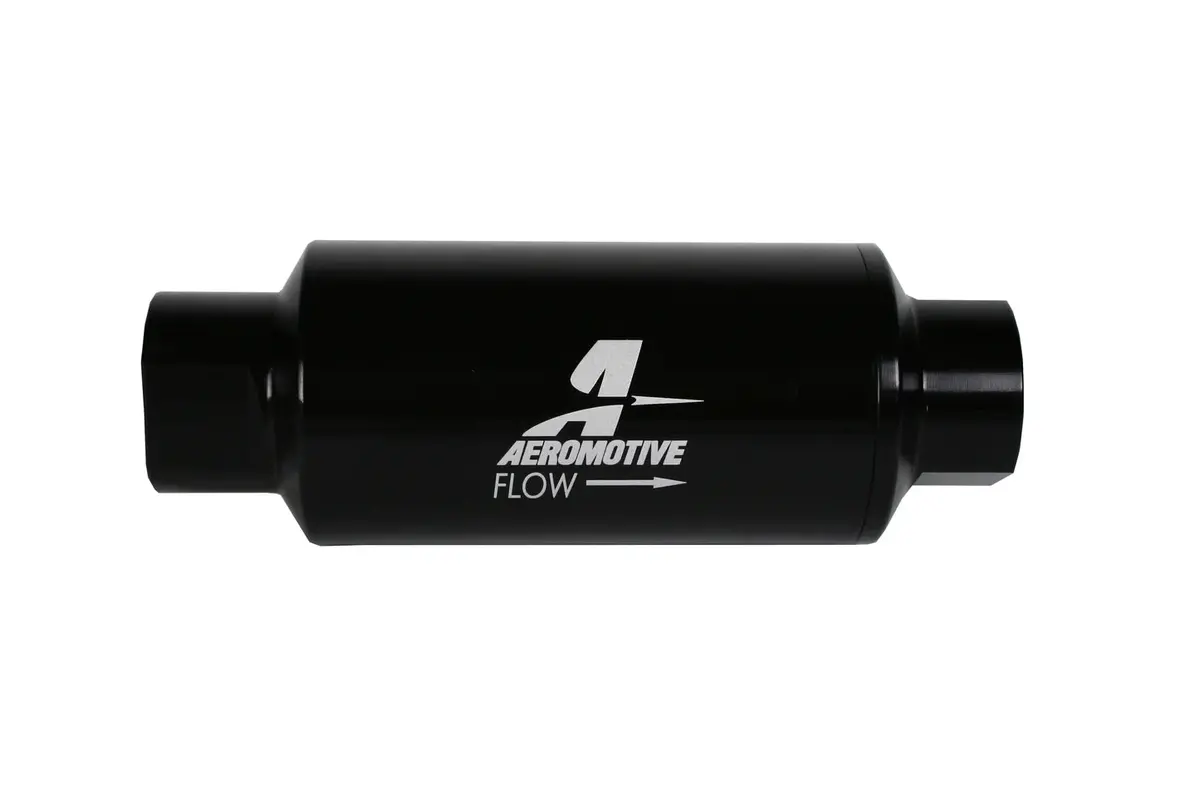 10 Micron Black Fuel Filter With Orb-10 Ports & Microglass Element 1