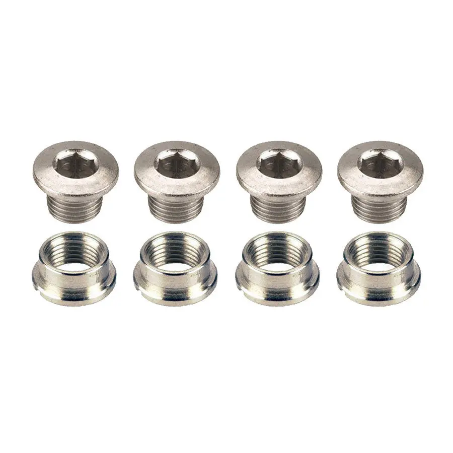 Chainring Nut/Bolt Set (X4) For Hupcc Cranks 1