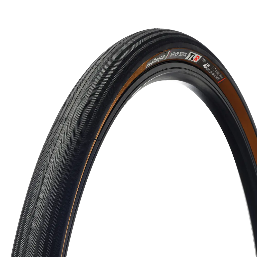 Challenge Strada Bianca Tlr Gravel Tyre 700C X 40C (Black/Brown) 1