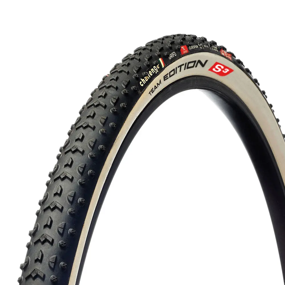 Challenge Grifo Te (Team Edition) Soft Tubular Cyclocross Tyre 700C X 33C (White) 1