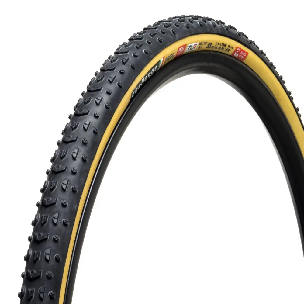 Challenge Grifo Pro Tlr Handmade Cyclocross Tyre 700C X 33C (Black/Tan) 1