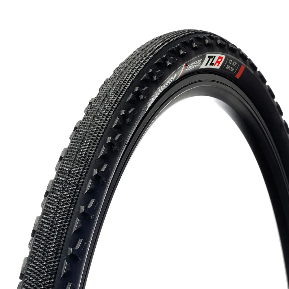 Challenge Chicane Tlr Cyclocross Tyre 700C X 33C (Black) 1