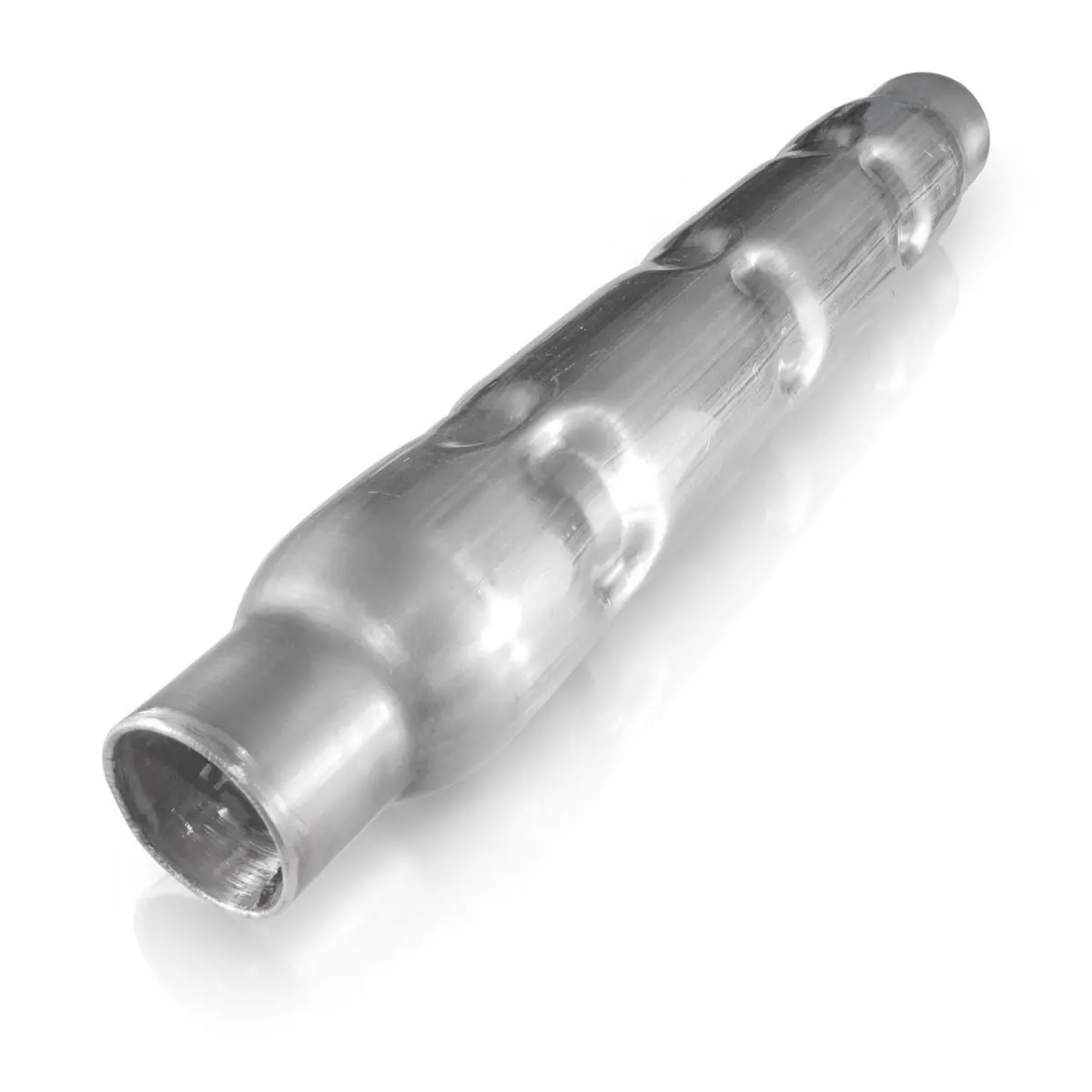 Chambered Round Muffler Stainless Steel 1