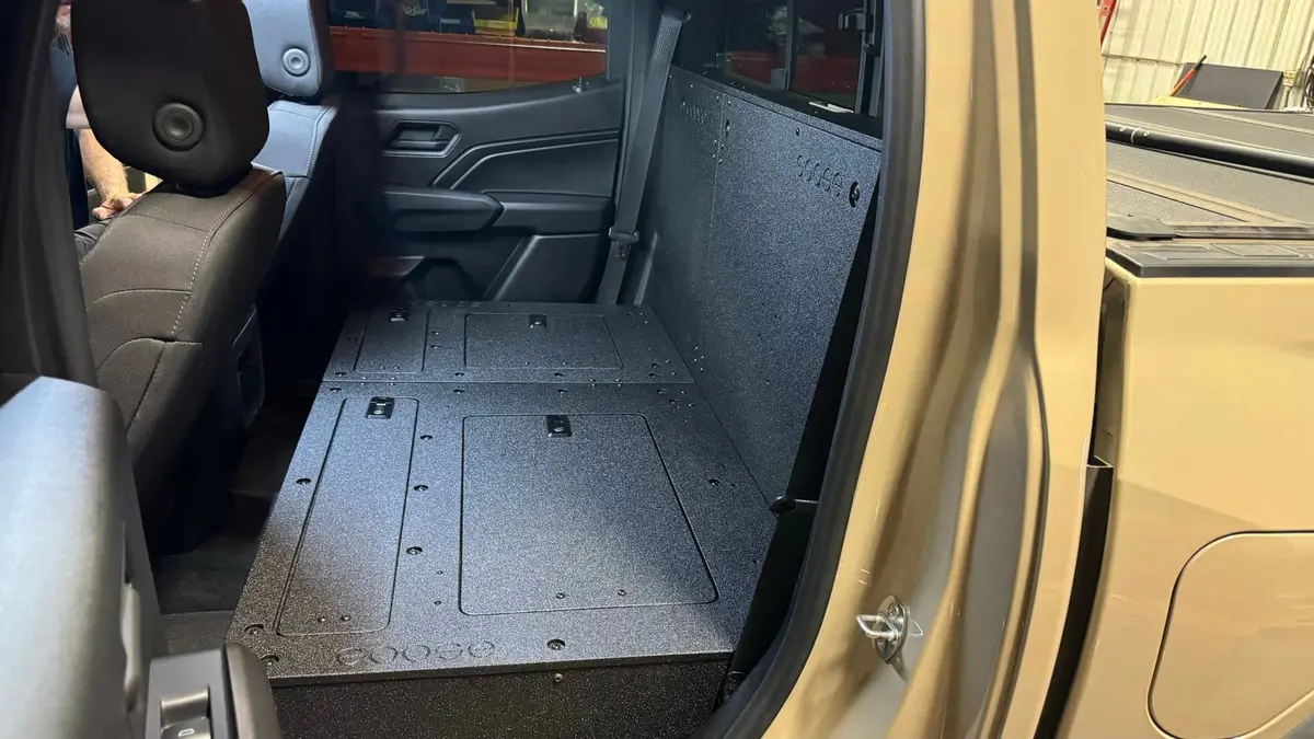 Chevy Colorado - Gmc Canyon - 2023-Present - 3Rd Gen - Explore Series - Second Row - Seat Delete - 100% 1