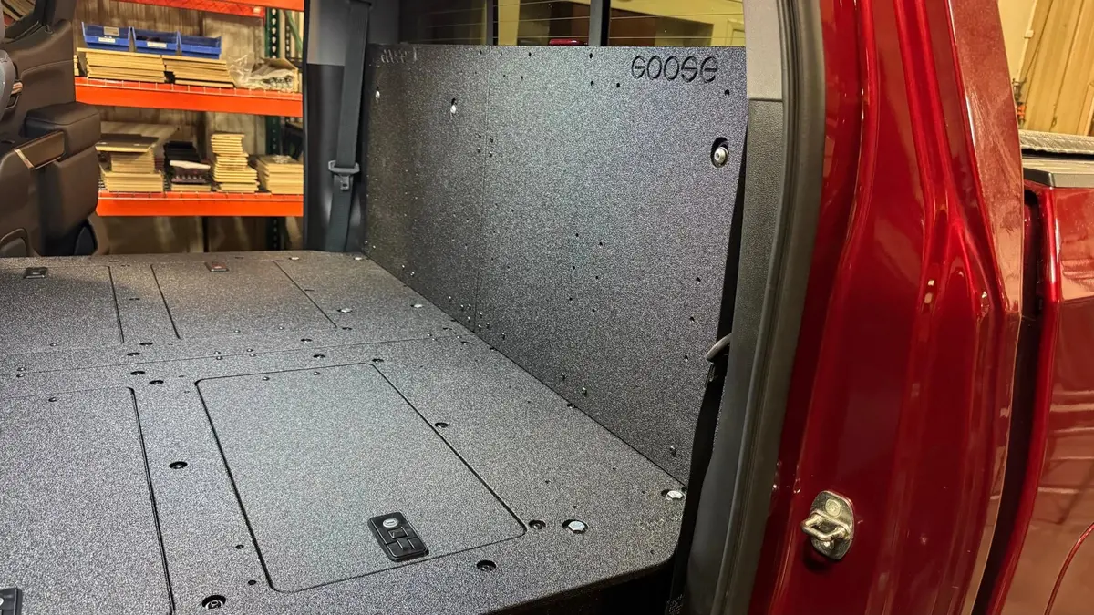 Chevy - Silverado - 4Th Gen - Gmc - Sierra - 2019-Present - 5Th Gen - Explore Series - Crew Cab - Seat Delete Plate System - Second Row - 100% 1