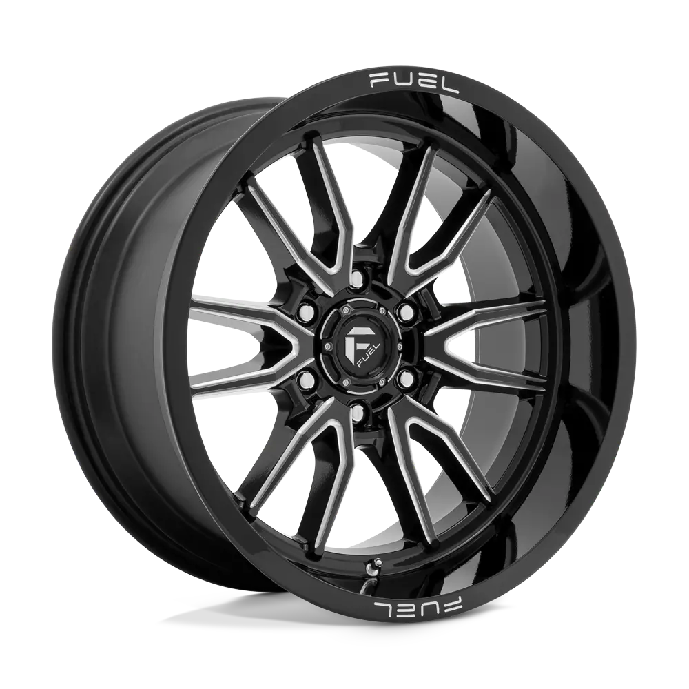 Fuel Wheels | Clash | Gloss Black Milled 1