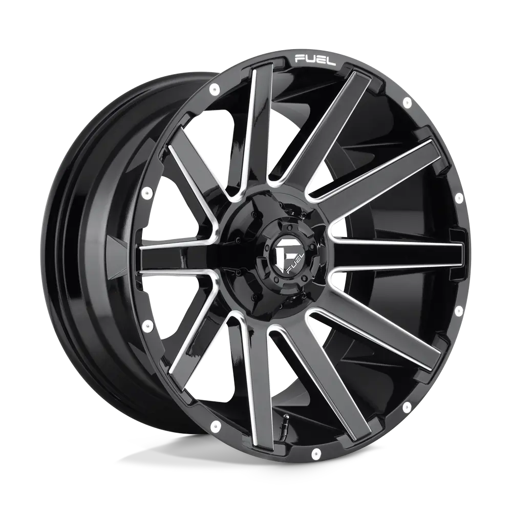 Fuel Wheels | Contra | Gloss Black Milled 1