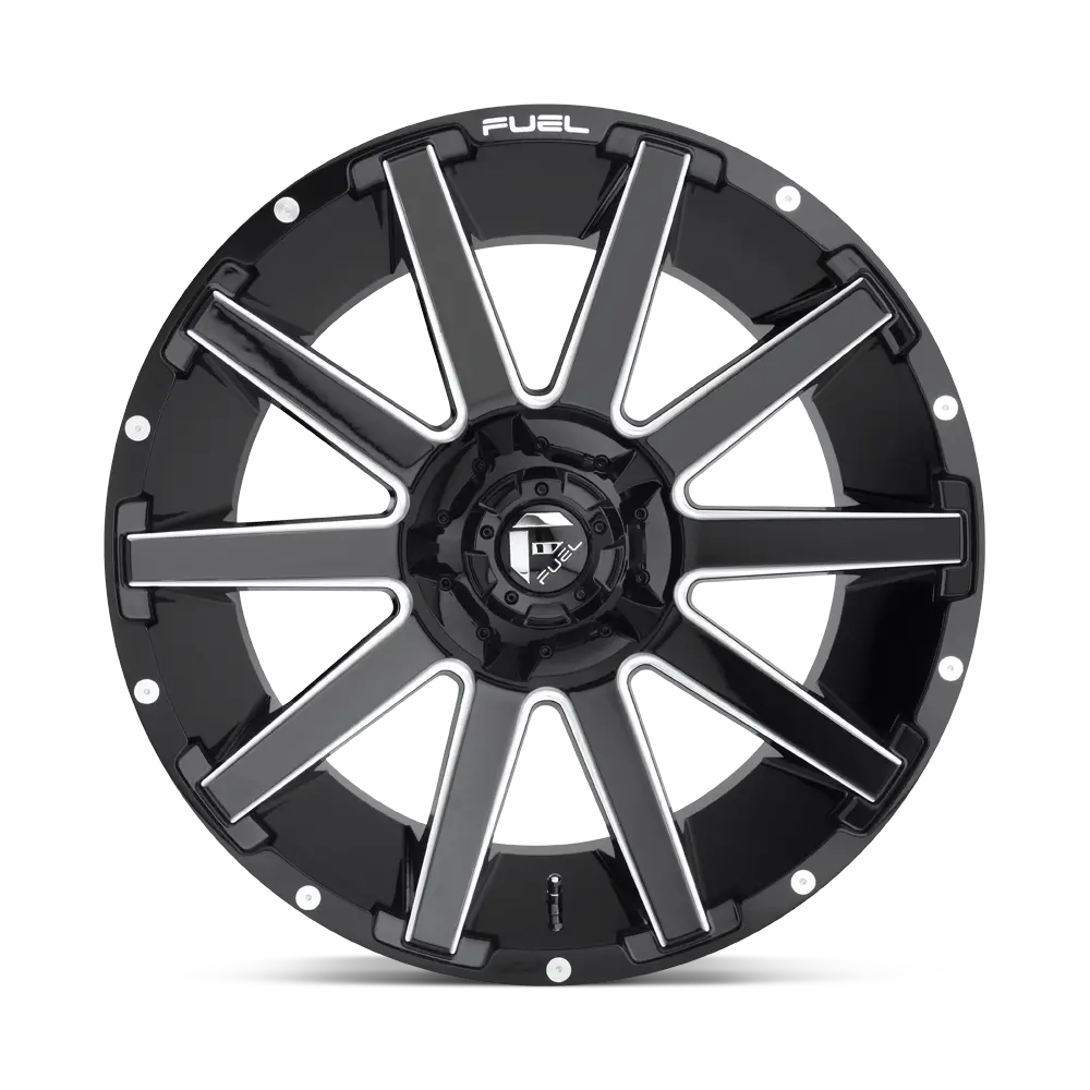 Fuel Wheels | Contra | Gloss Black Milled 3
