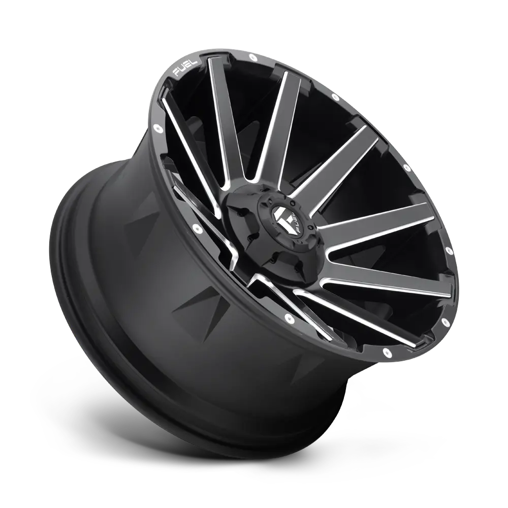 Fuel Wheels | Contra | Matte Black Milled 2
