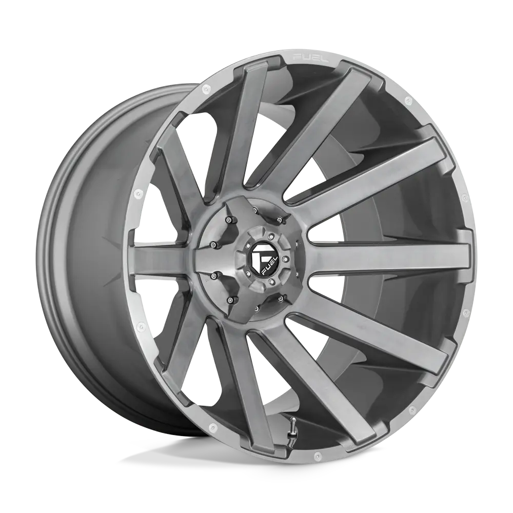 Fuel Wheels | Contra | Brushed Gun Metal Tinted Clear 1