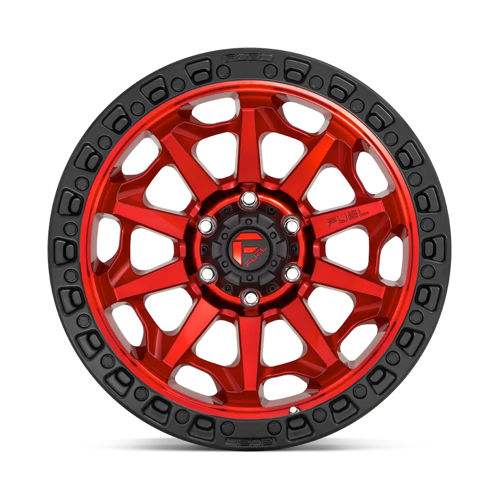 Fuel Wheels | Covert | Candy Red Black Bead Ring 3