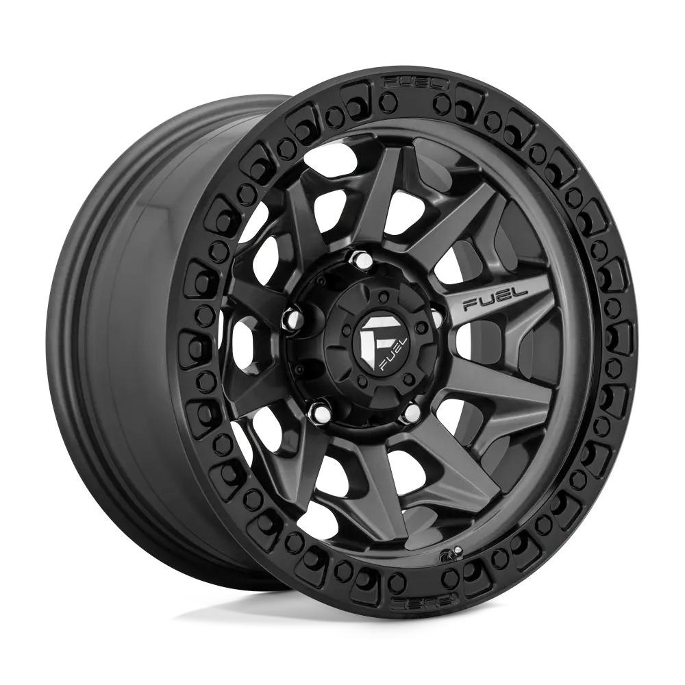 Fuel Wheels | Covert | Matte Gunmetal Black Bead Ring 1