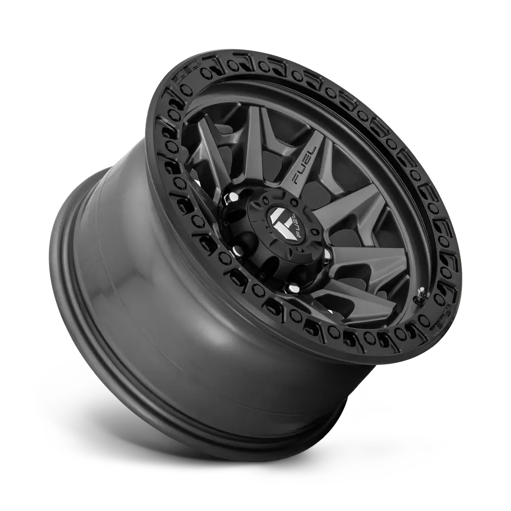 Fuel Wheels | Covert | Matte Gunmetal Black Bead Ring 2