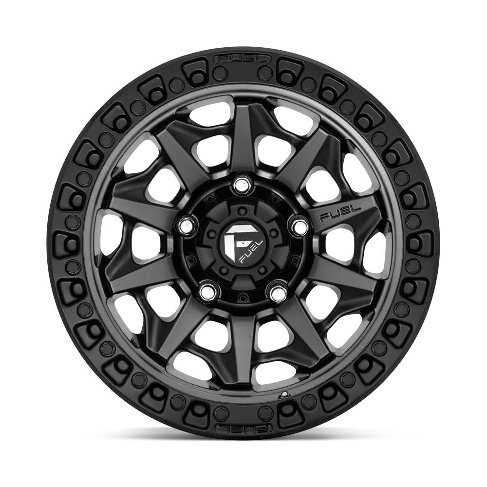 Fuel Wheels | Covert | Matte Gunmetal Black Bead Ring 3