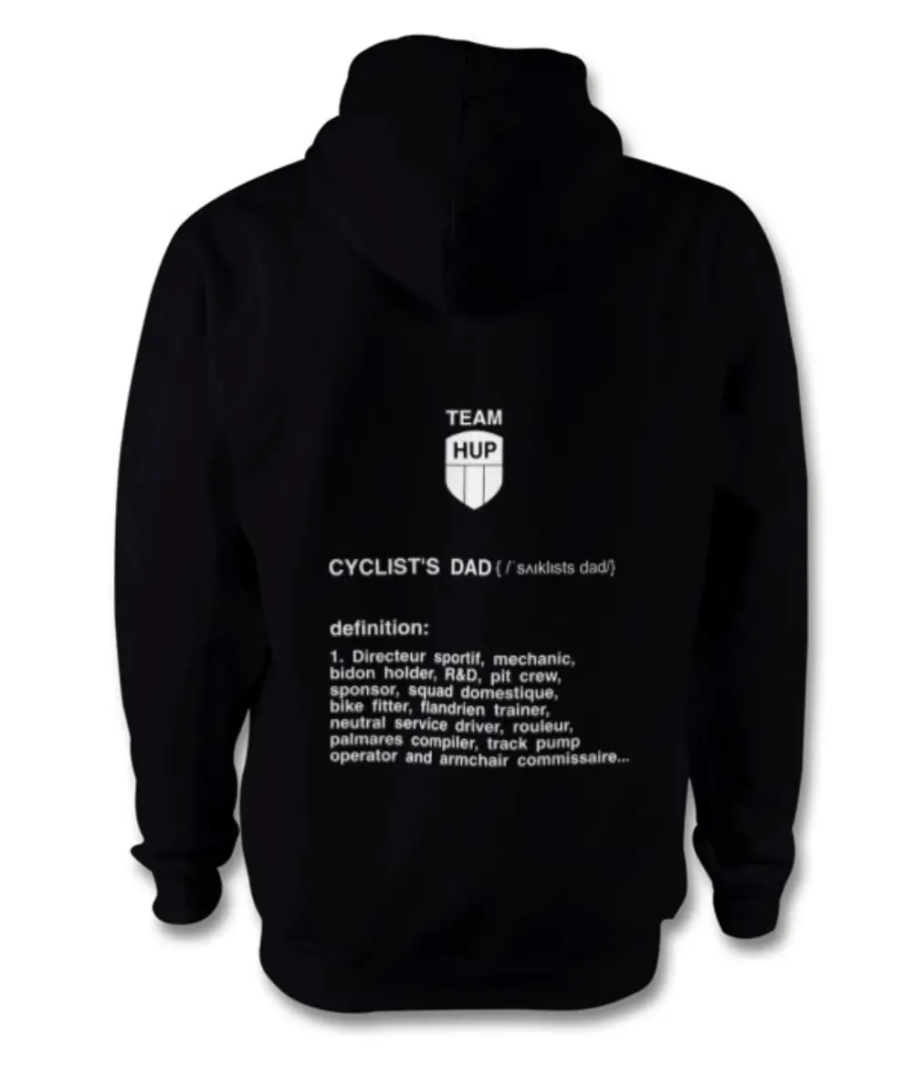 Team Hup Adults Hoodie For Cyclists Dads 1