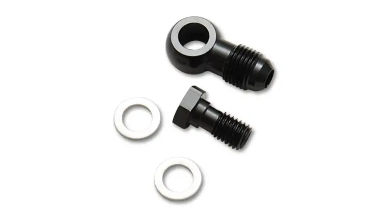 Vibrant -8An Male Banjo Fitting – 12Mm X 1.5 Metric Thread, Aluminum With Two Sealing Washers 1