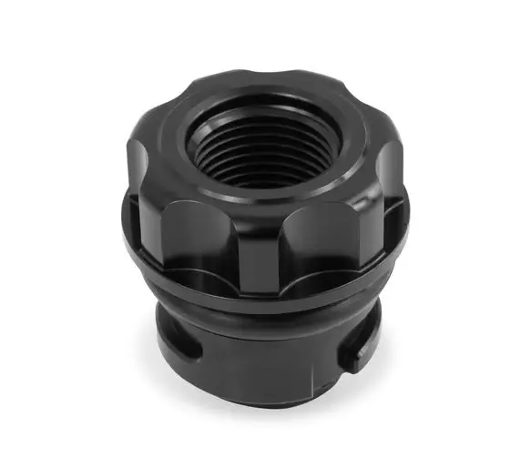 Oil Fill Cap W/ Baffle & -10 Orb Port - Fits Factory Valve Covers - Gm Ls Series, Gm Gen-V Lt, And 2011-2017 Ford Coyote Engines (Gen 1 And Gen 2). 1