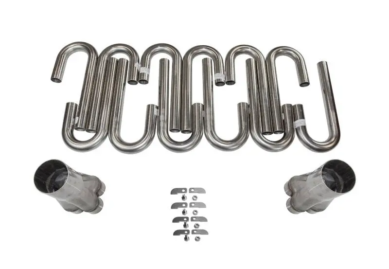 2-1/8" X 3-1/2" 304 Stainless Steel Header Weld Up Custom Header Kit 1