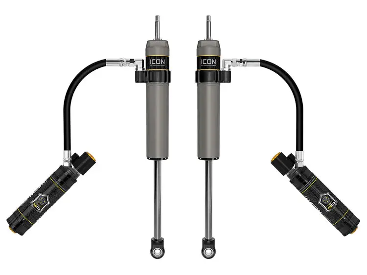 Icon 2025 Toyota 4Runner, 0-3” Lift, Rear, V.S. 2.5 Aluminum Series Shock Absorbers, Remote Reservoir W/ Cdev, Pair 1
