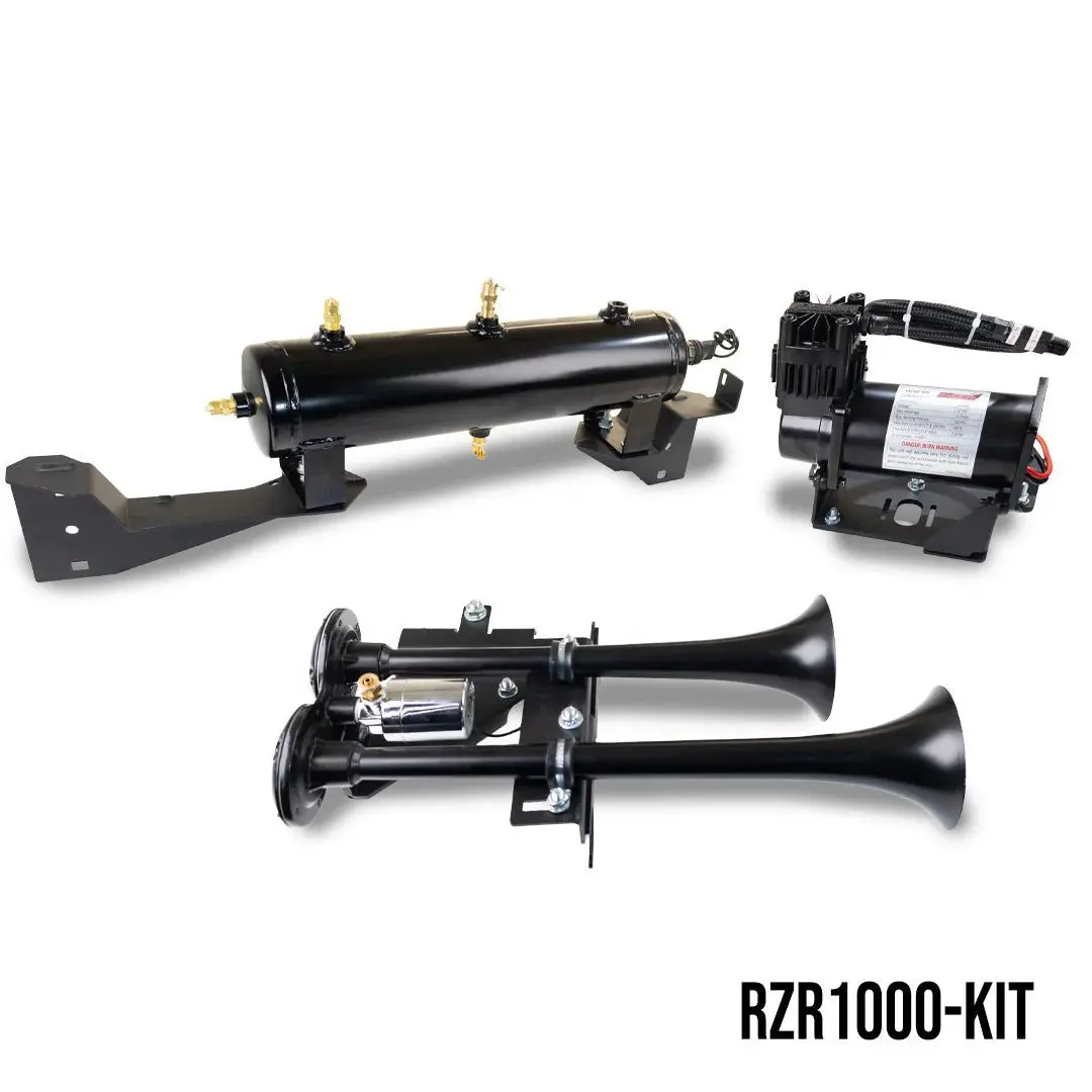 Direct Fit Air Horn And Onboard Air Systems For 2014-2023 Polaris Rzr 1000 2
