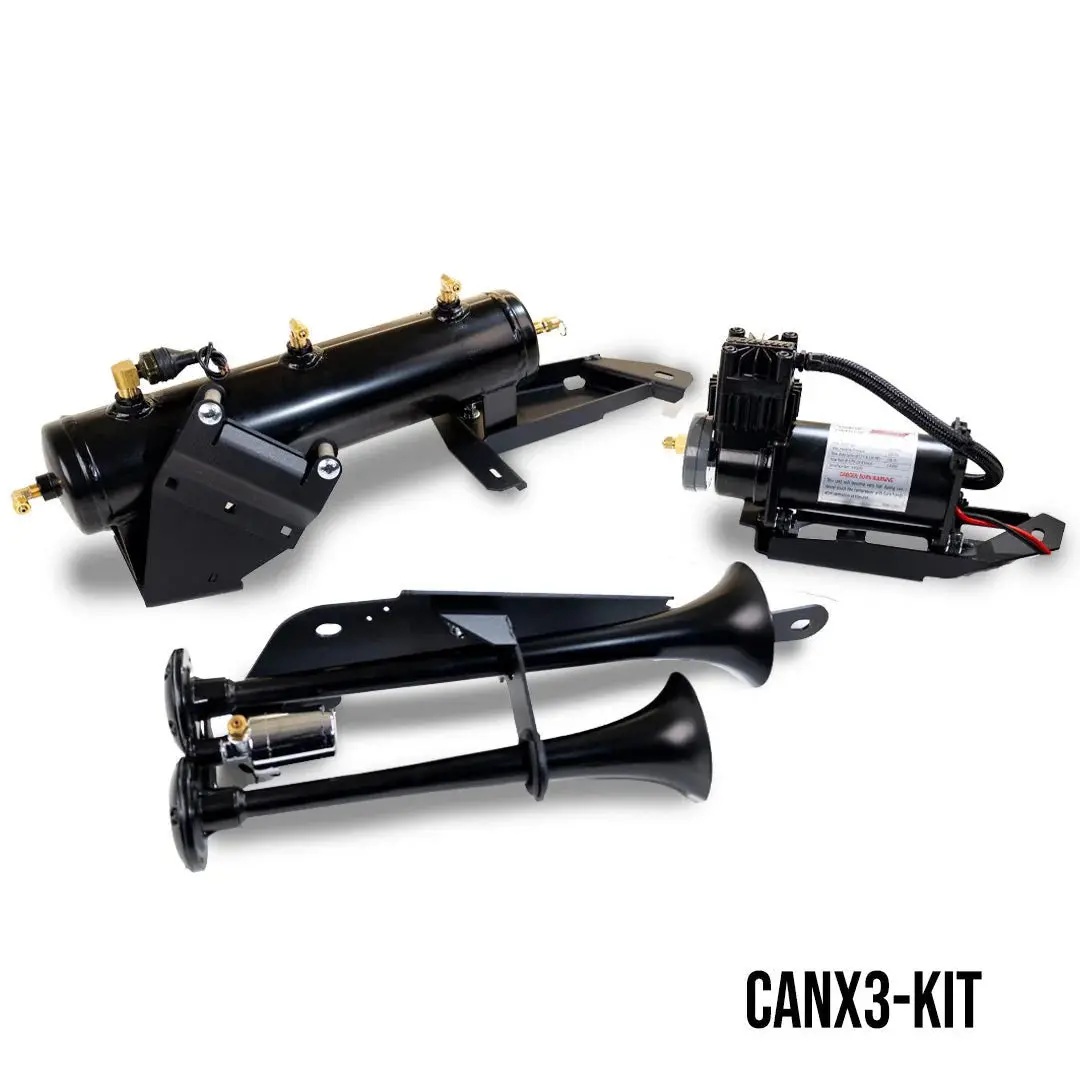 Direct Fit Air Horn And Onboard Air Systems For 2017-2024 Can-Am X3 Maverick 1
