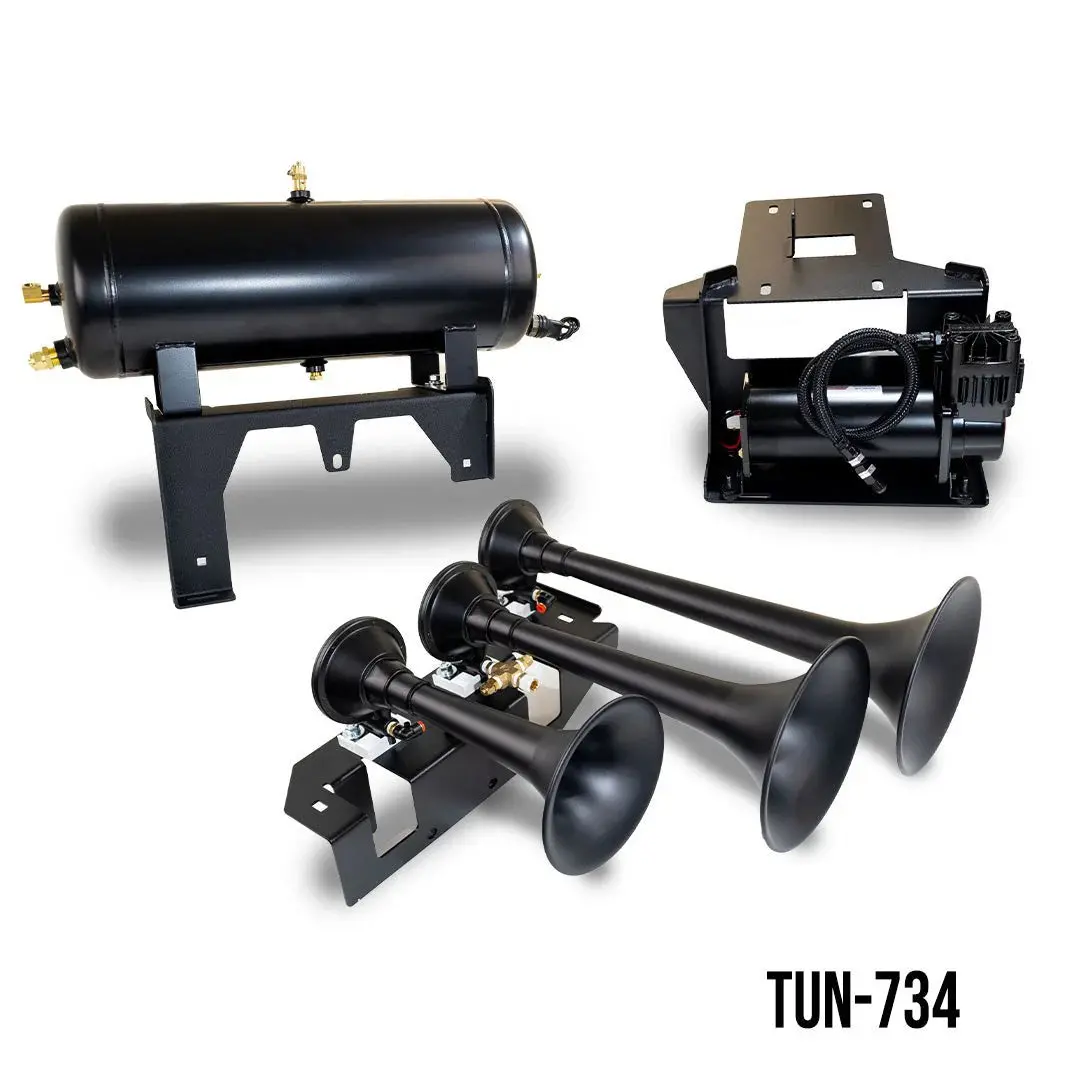 Direct Fit Train Horn And Onboard Air Systems For 2007-2021 Toyota Tundra 2