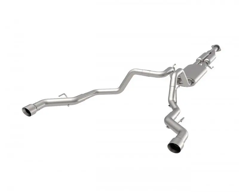 Dual Rear Exit Cat-Back W/Polished Tips | 2015-2020 F150 2.7L/3.5L/5.0L 1