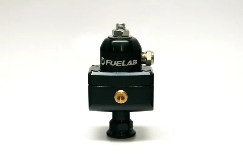 Fuelab 575 Carb Adjustable Mini Fpr Blocking 4-12 Psi (1) -6An In (2) -6An Out - Black 1