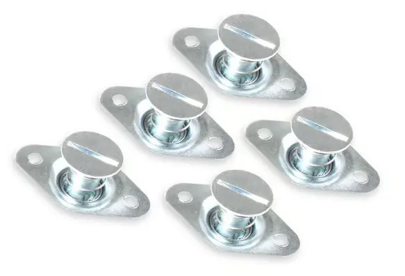 Earl's Quarter Turn Fasteners 5/16" Self-Eject .500" Length - (5) Pieces 1