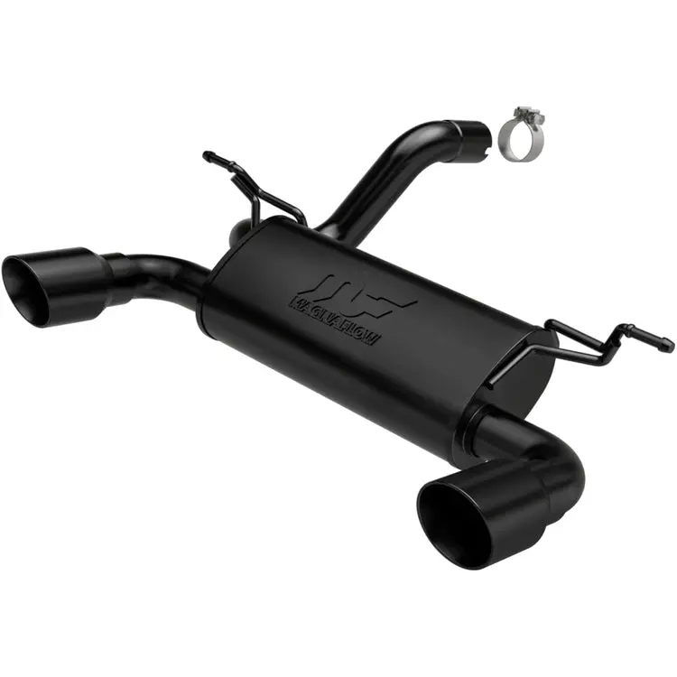 Magnaflow 2018-2025 Jeep Wrangler Street Series Axle-Back Performance Exhaust System 1