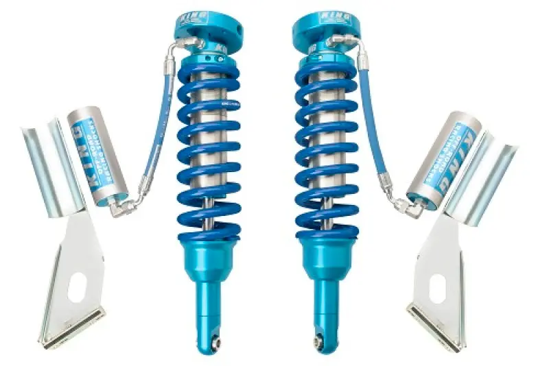 King Shocks Remote Reservoir Coilovers – 2.5" Front Pair For 2016+ Toyota Hilux 1