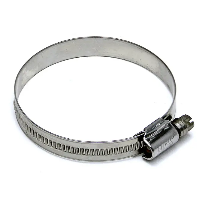 Hps Stainless Steel Embossed Hose Clamps Size 60 2Pcs Pack 3-1/2" - 4-5/16" (90Mm-110Mm) 2