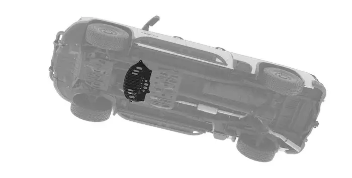 Aev Transmission / Exhaust Skid Plate For The 2020+ Chevrolet Silverado Hd And Gmc Sierra Hd 1