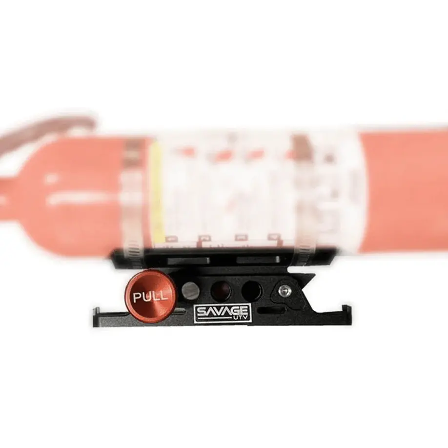 Fire Extinguisher Mount: 6061-T6 Billet Aluminum 1