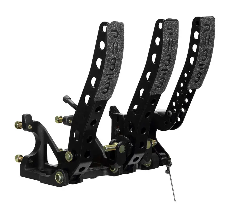 Wilwood Floor-Mount Pedal Assembly – Brake, Clutch, And Throttle With Integrated Linkage 1