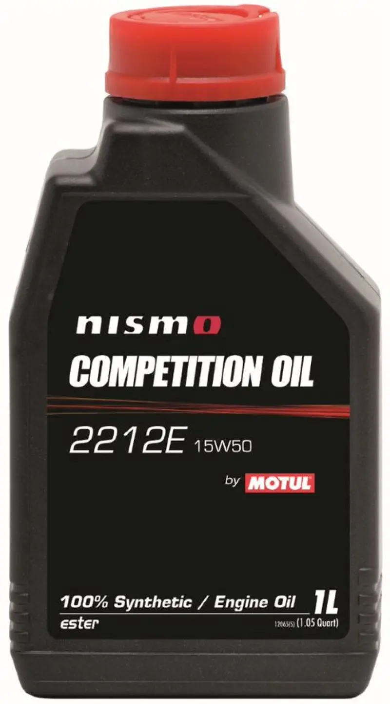 Motul Nismo Competition Engine Oil – 15W-50, 1-Liter Bottle, High-Performance Formula 1