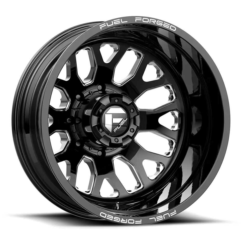 Fuel Wheels | Ff19d | Gloss Black Milled 1