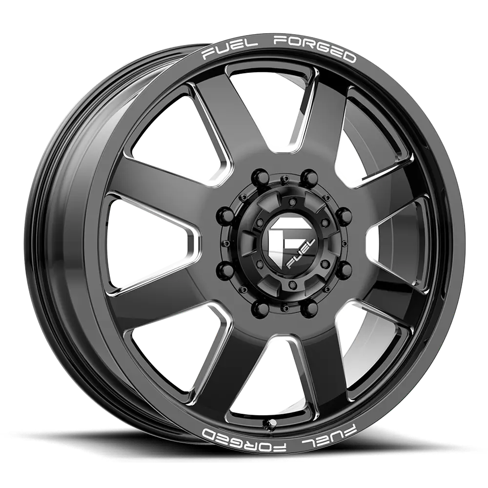 Fuel Wheels | Ff09d | Matte Black Milled 1