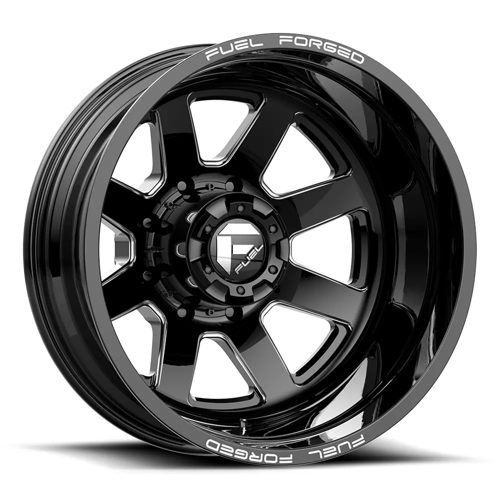 Fuel Wheels | Ff09d Dually | Matte Black Milled 1