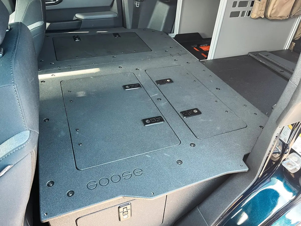 Ford Bronco 2021-Present 6 Gen. 4 Door - Second Row Seat Delete Plate System - Module Height 1