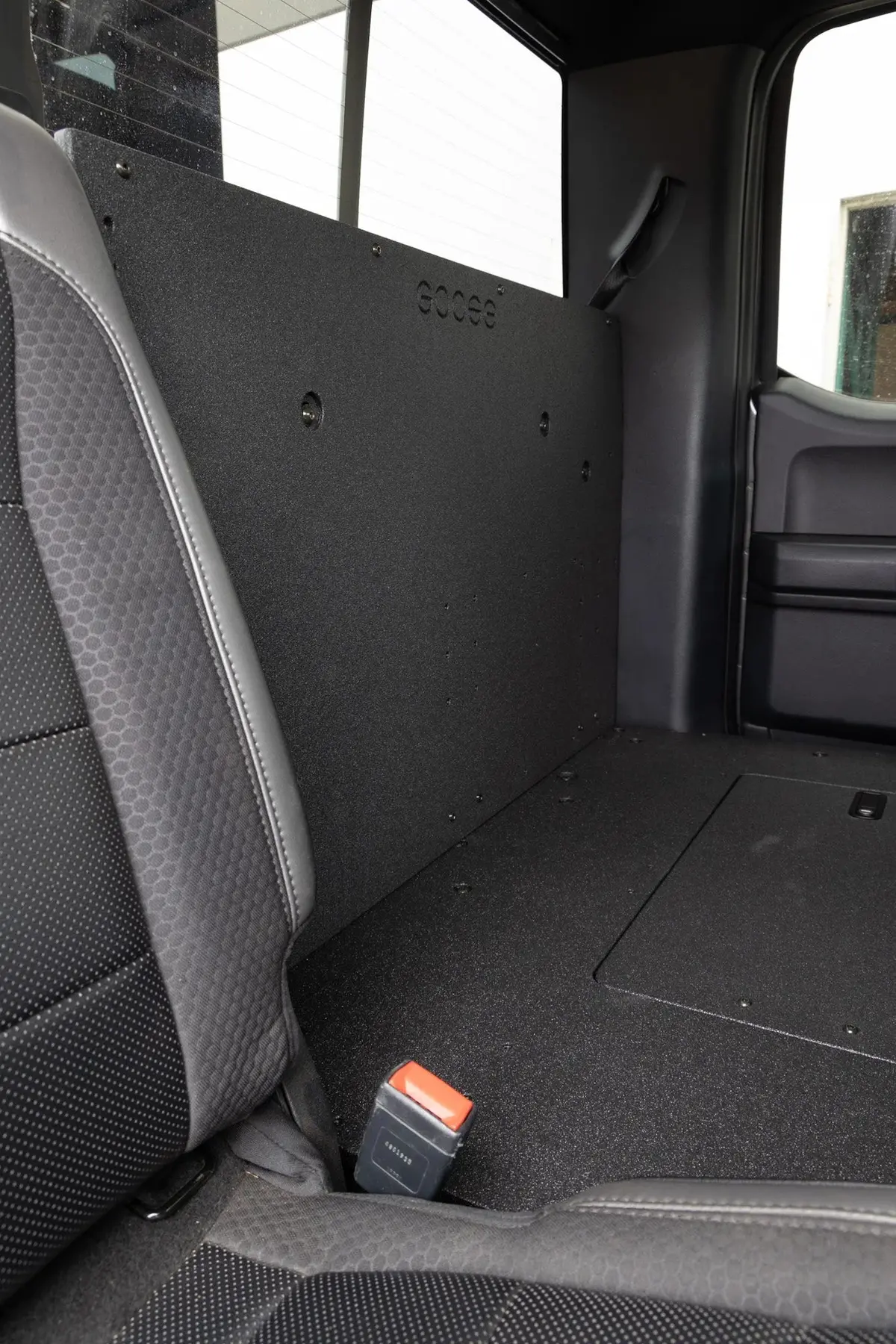Ford F150 2015-Present 13Th & 14Th Gen. Supercab - Second Row Seat Delete Plate System 2