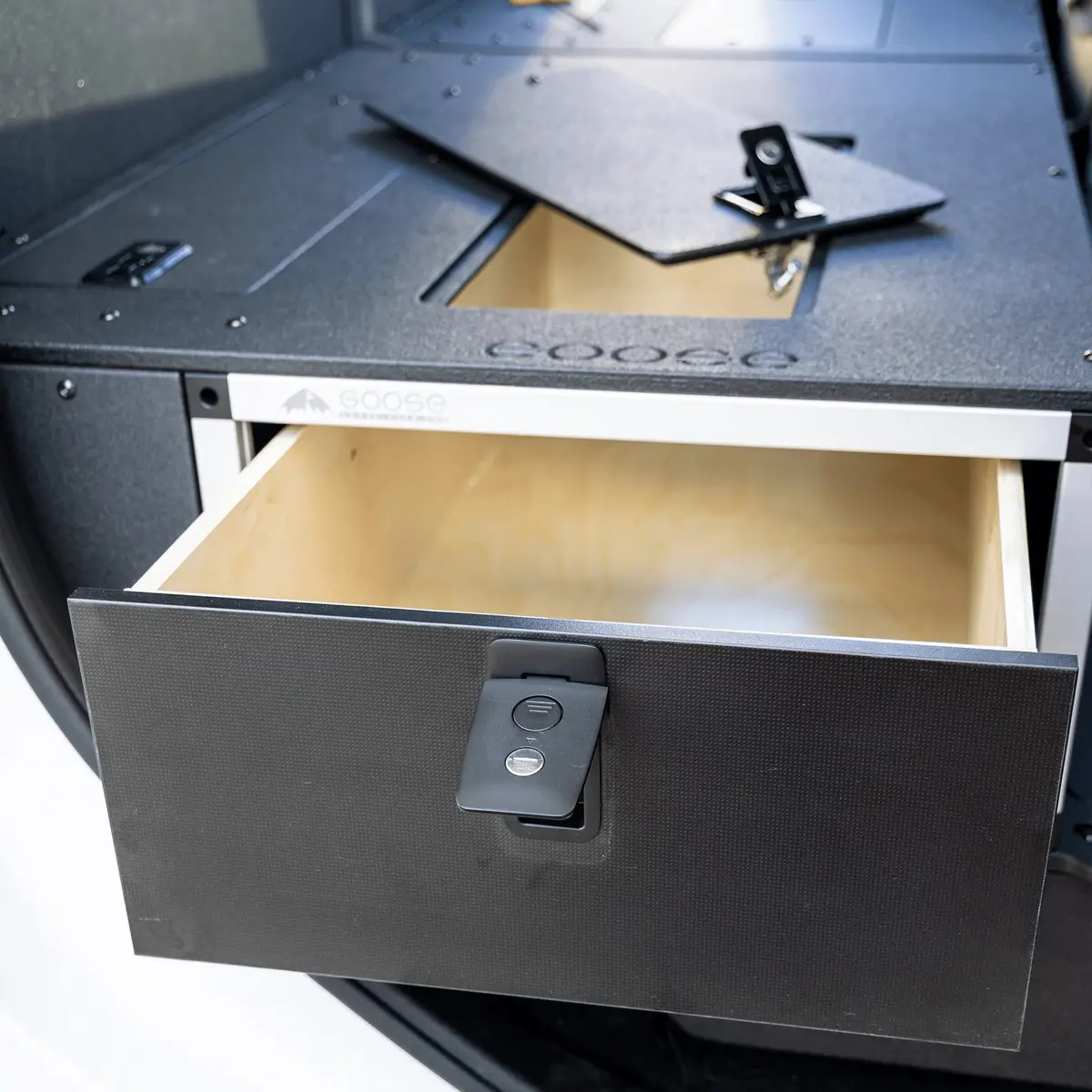 Ford Ranger 2019-2023 4Th Gen. Super Crew - Second Row Single Drawer Module 2