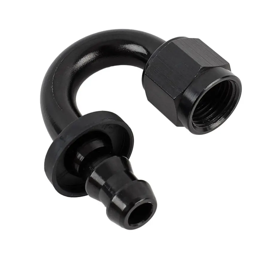 Fragola Performance Systems Series 8000 Push-Lite Race Hose Ends 180° 1