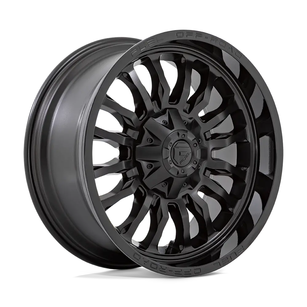 Fuel Wheels | Arc | Matte Black W/ Gloss Black Lip 1