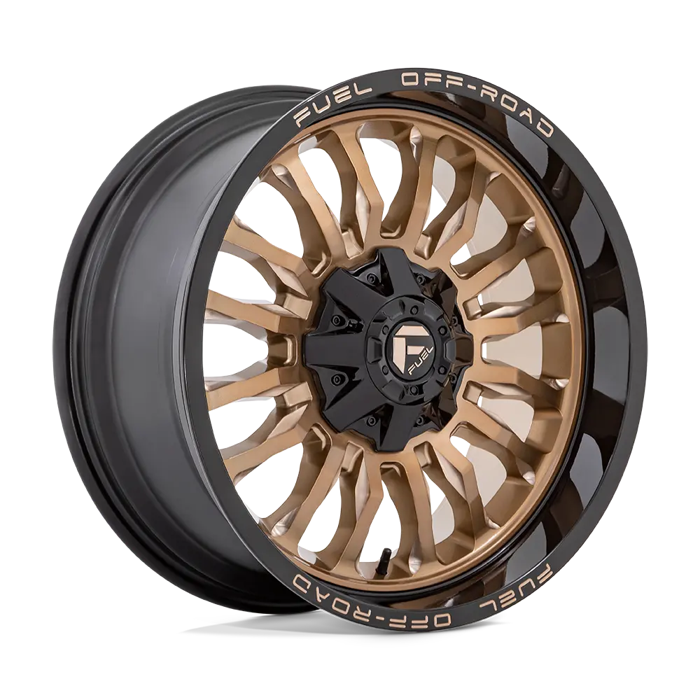 Fuel Wheels | Arc | Platinum Bronze W/ Black Lip 1