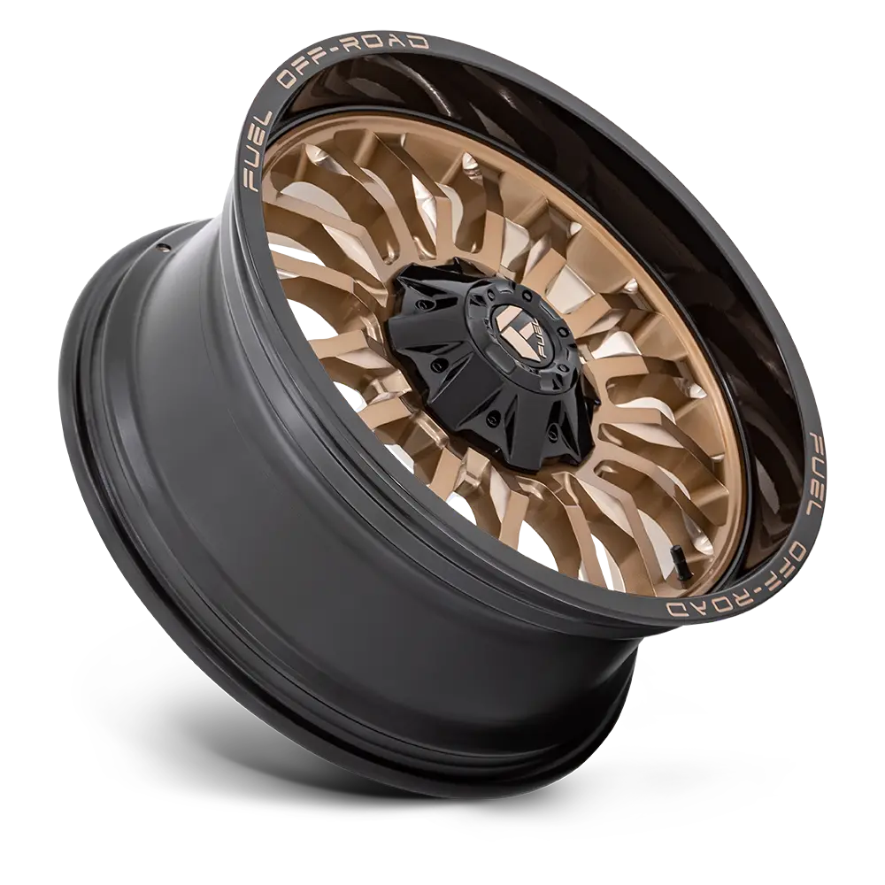 Fuel Wheels | Arc | Platinum Bronze W/ Black Lip 2